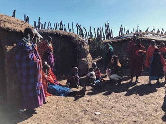 "Dicen que uno no es el mismo después de un viaje, aún más si se trata de África", escribió Chiqui junto a esta foto.