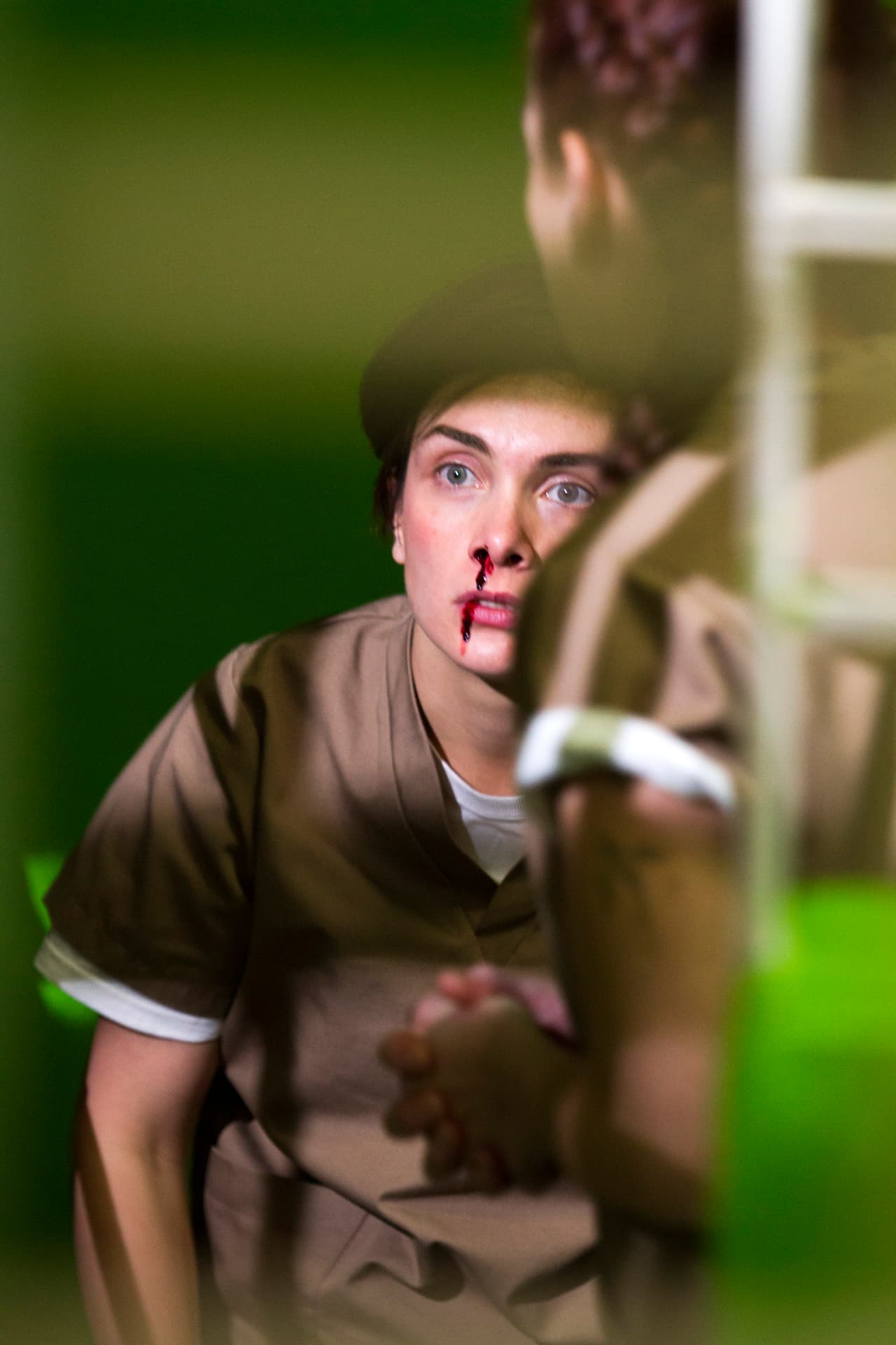 Desde ese momento, Mónica se dio cuenta que viviría una tortura tras las rejas.