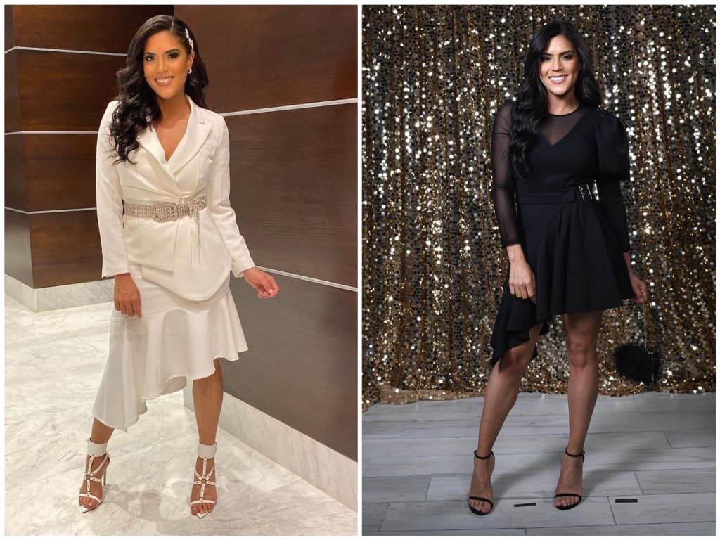El blanco y el negro son dos colores que no faltan en el
<b><a href="https://www.univision.com/shows/despierta-america/15-estilos-de-vestidos-que-ha-llevado-francisca-lachapel-este-verano-que-querras-en-tu-armario-fotos">guardarropa de Francisca</a></b> Lachapel.