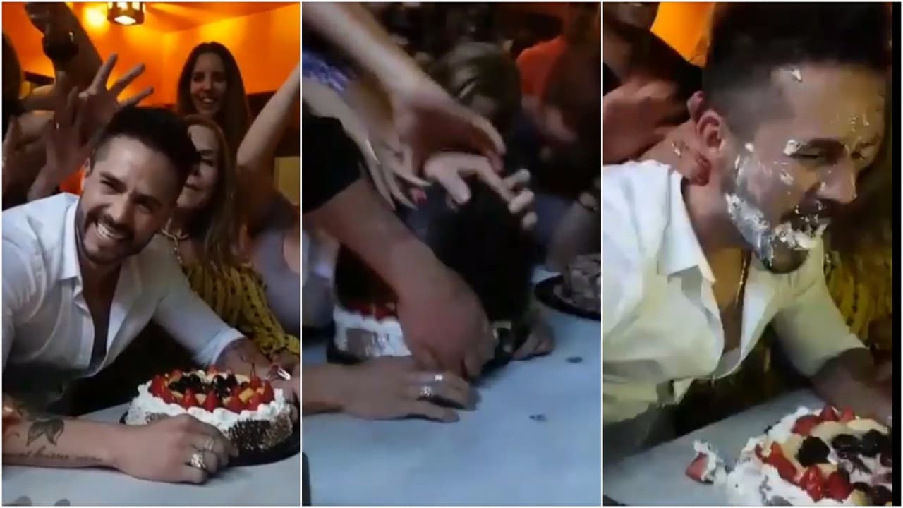 José Ron festeja su cumpleaños 36 con tremendo pastelazo y tenemos el video