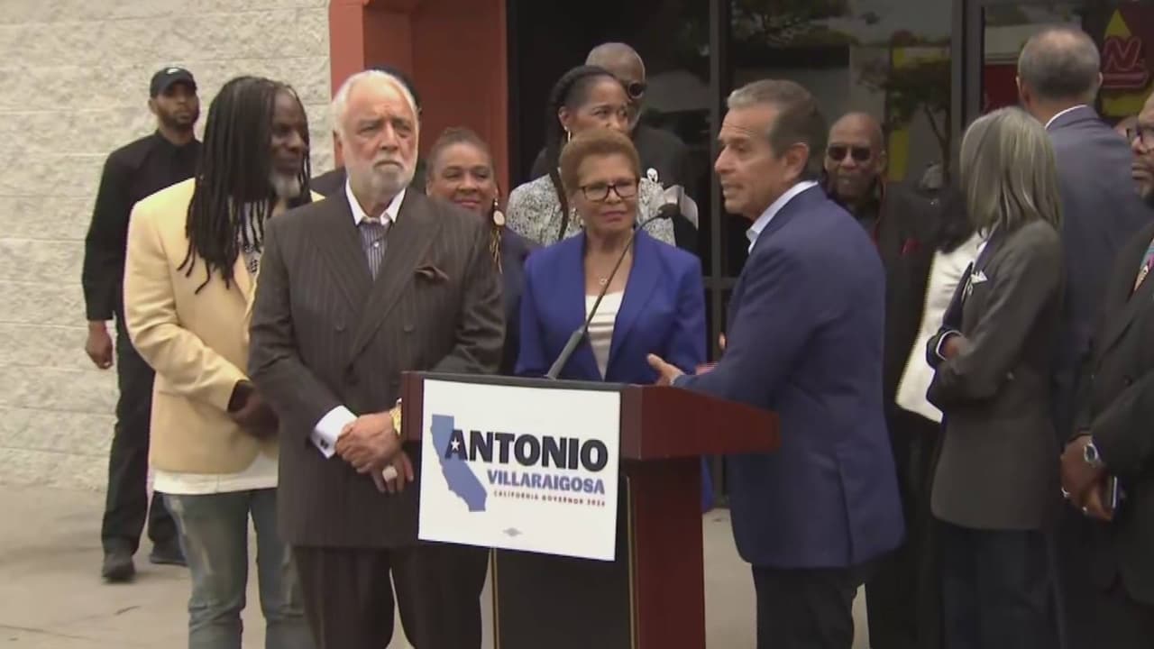 Alcaldesa Karen Bass respalda a Antonio Villaraigosa como candidato a gobernador de California