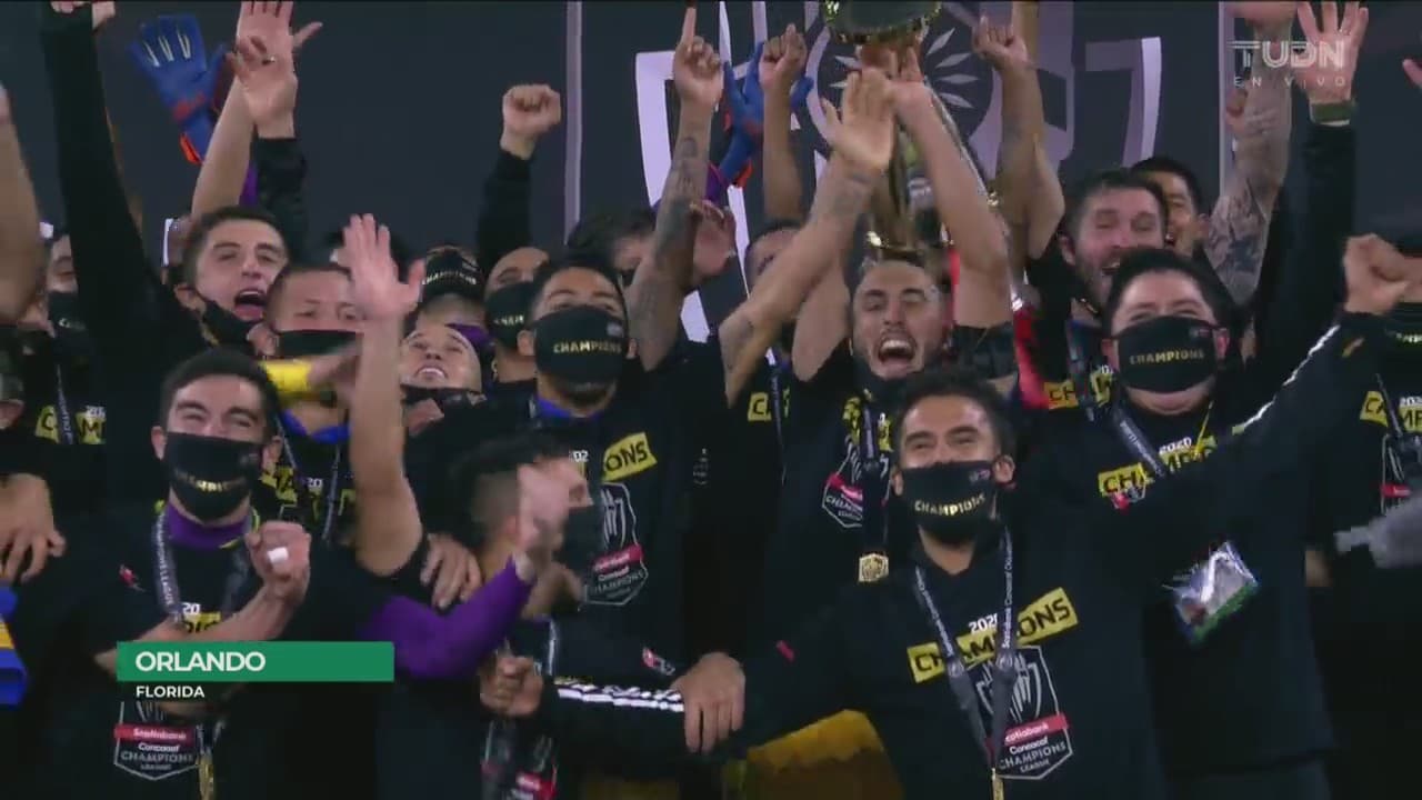 Así levanta Tigres su primer campeonato de la Concacaf Champions League