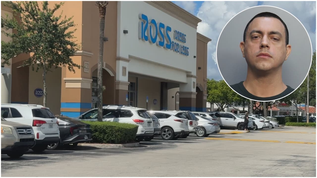Arrestan a hombre por asalto sexual a una empleada de una tienda Ross de Miami-Dade