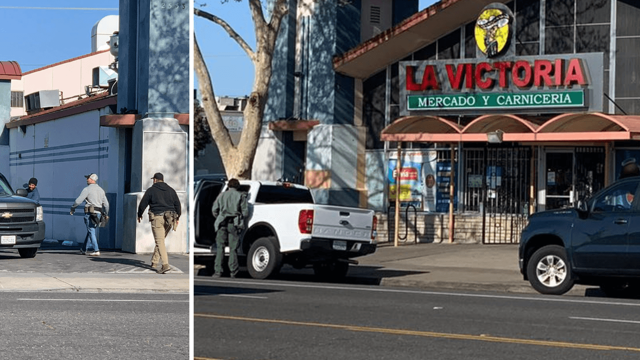 Avistan agentes del FBI y la DEA en un supermercado latino en Sacramento