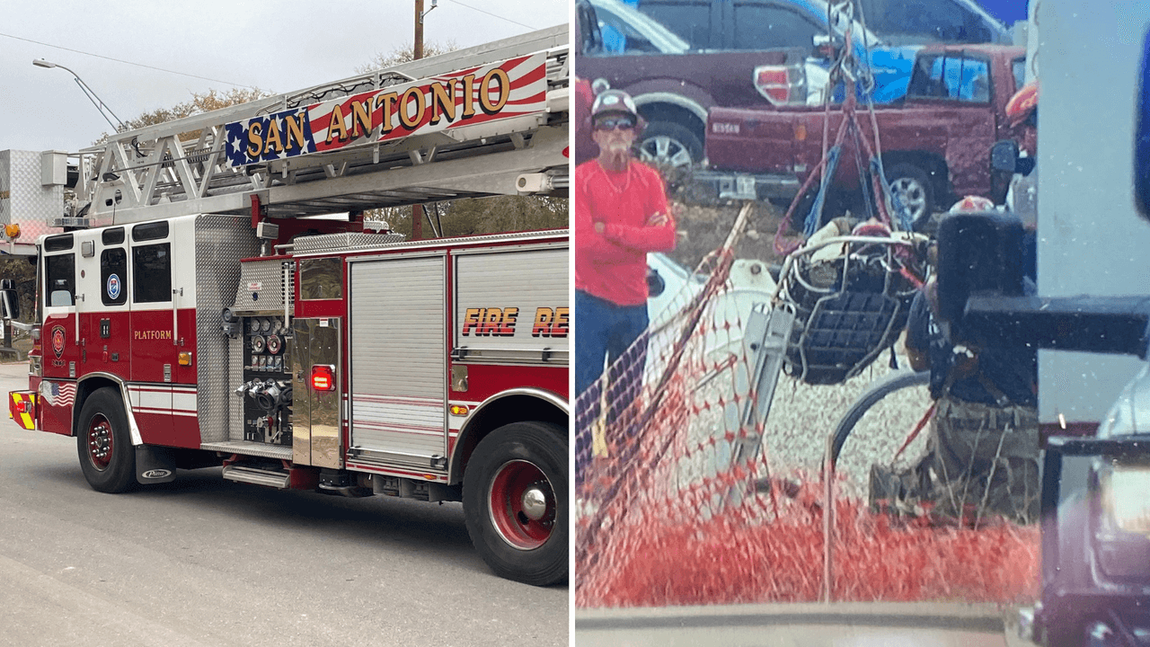 Rescatan a trabajador de construcción que cayó alrededor de 20 pies en un pozo