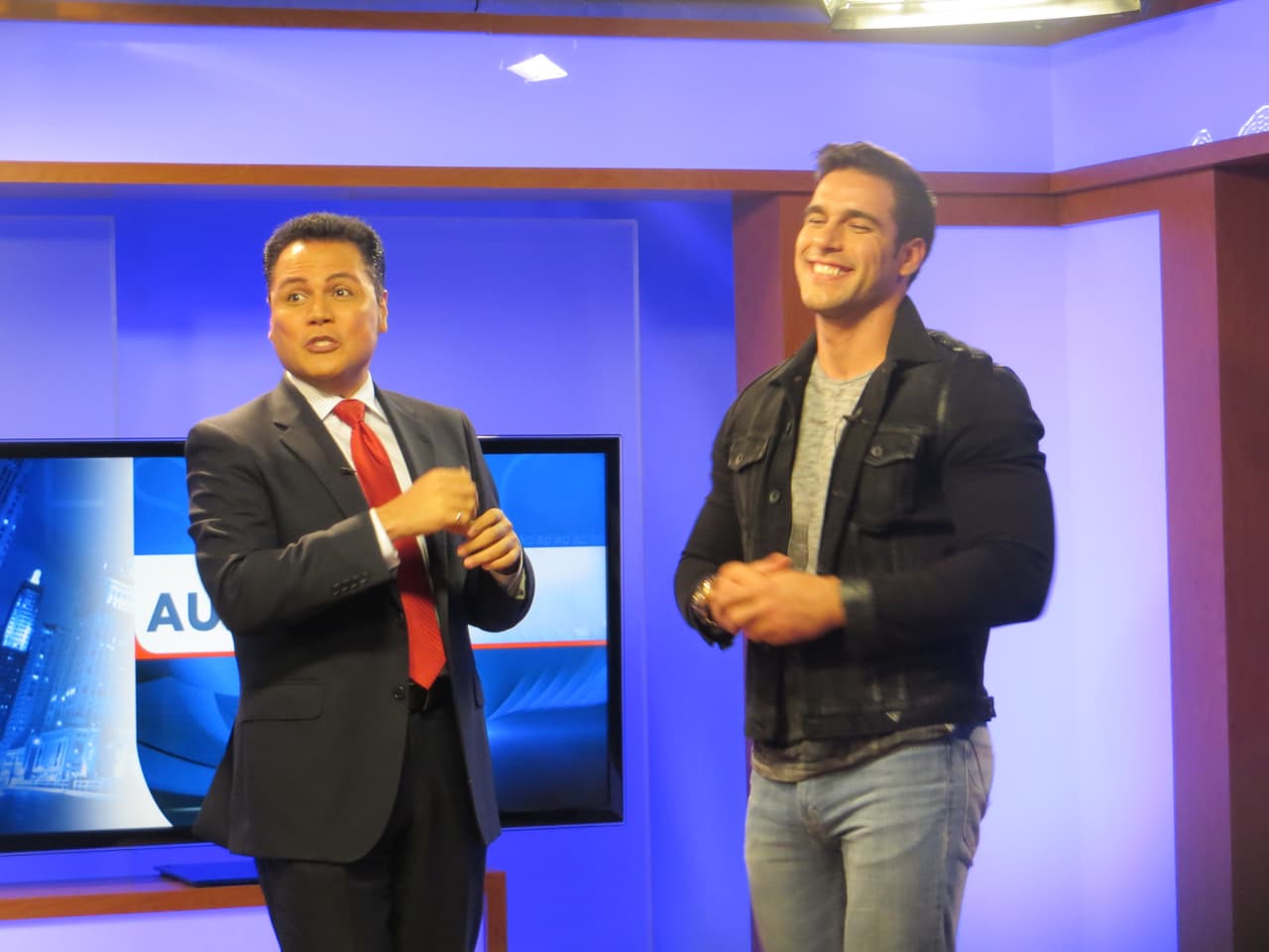 Con quienes interpretará algunas escenas de la telenovela.