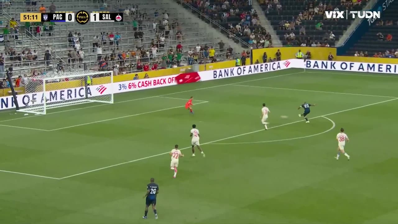 ¡No te puedo creer la que fallo Salomón! Estaba solo frente al portero