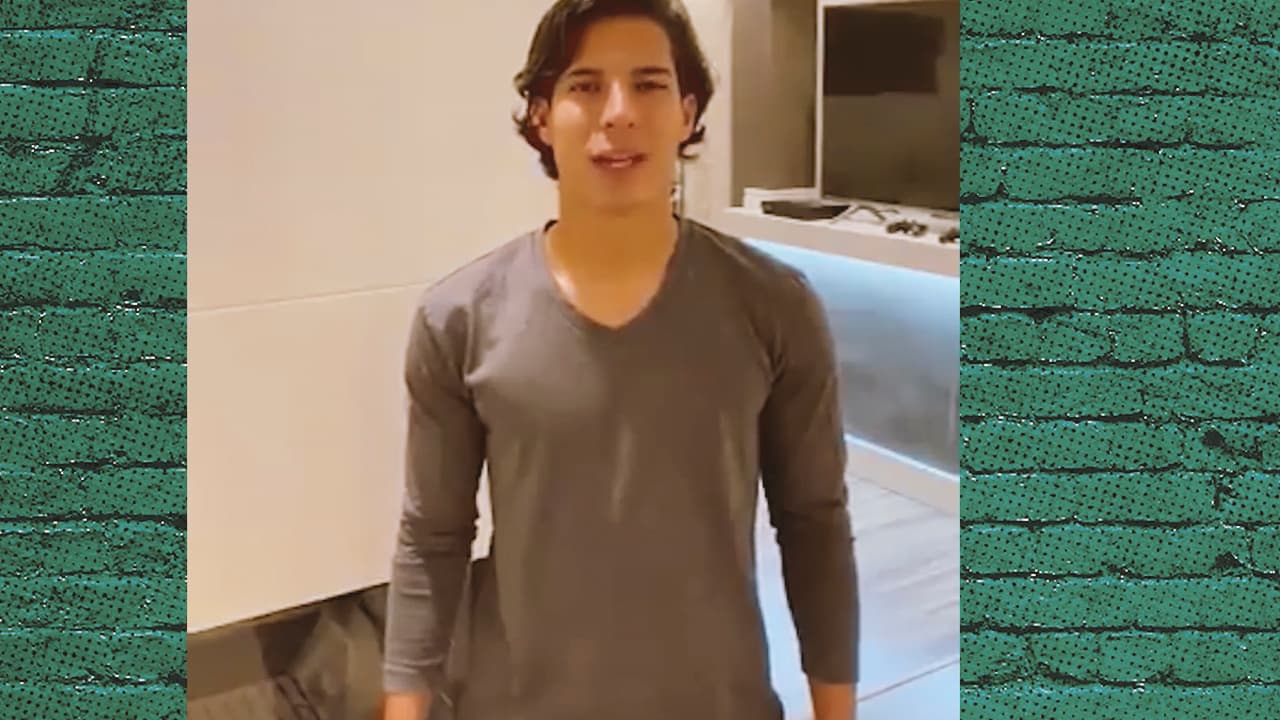 Mauro Lainez y el deseo de emular el paso de su hermano, Diego