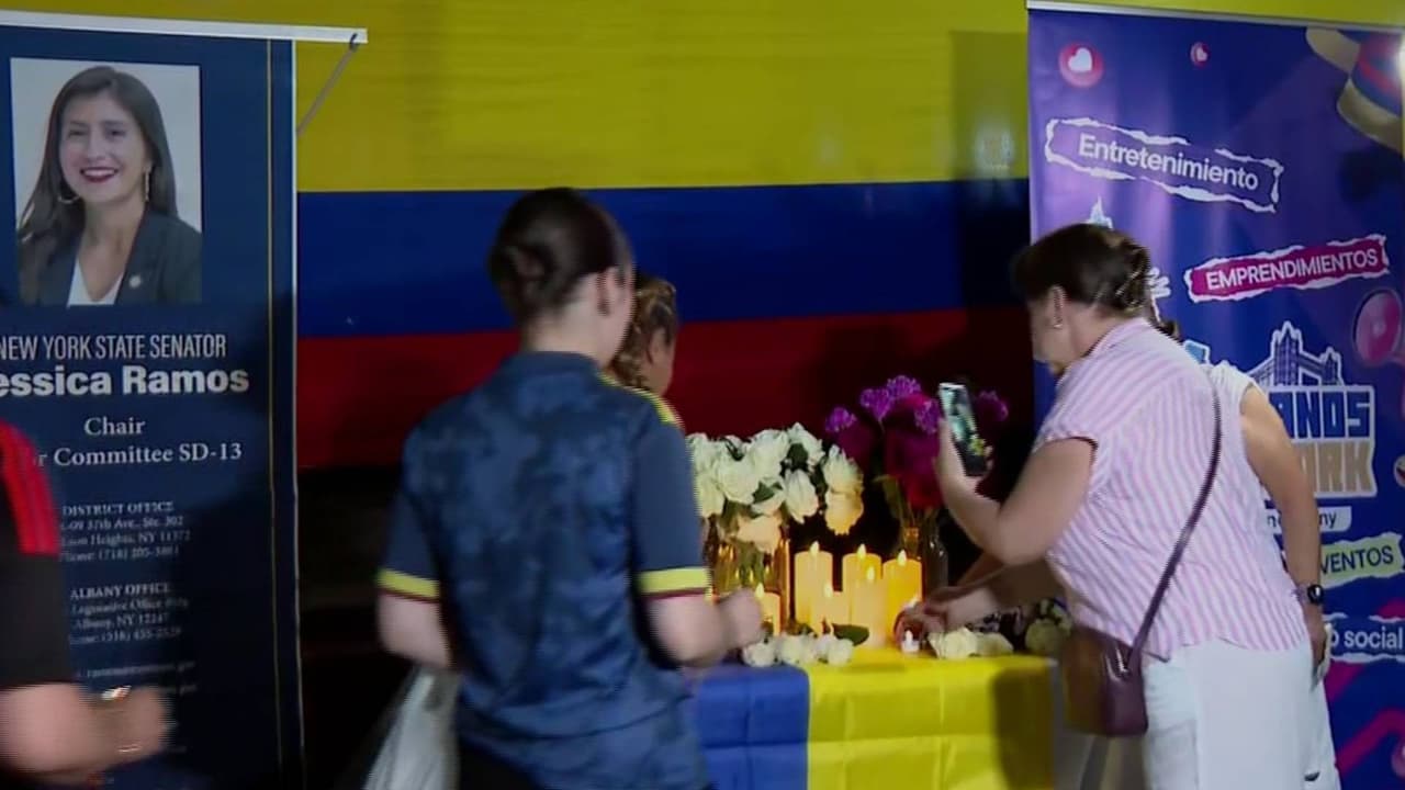 Velas y oraciones: realizan vigilia en Queens en honor a las víctimas del terremoto en Colombia