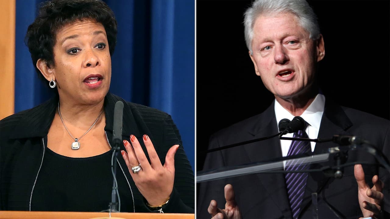 La 'inapropiada" reunión de Bill Clinton con Loretta Lynch que cuestiona la investigación de los emails