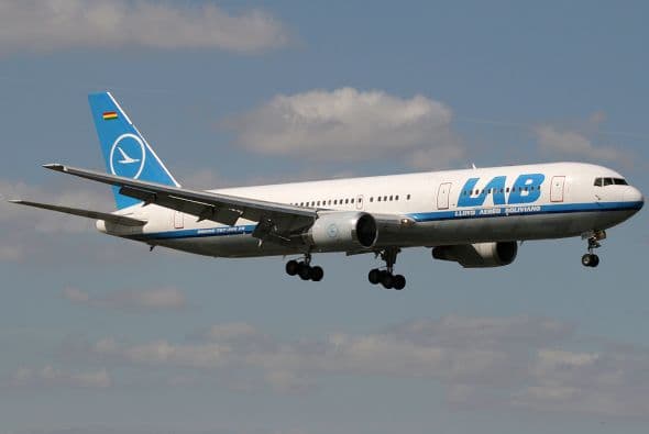 45- Lloyd Aero Boliviano, la segunda aerolínea más antigua de América Latina, sufrió 40 accidentes y 436 fallecidos desde que se fundó en 1925. Foto: LAB.