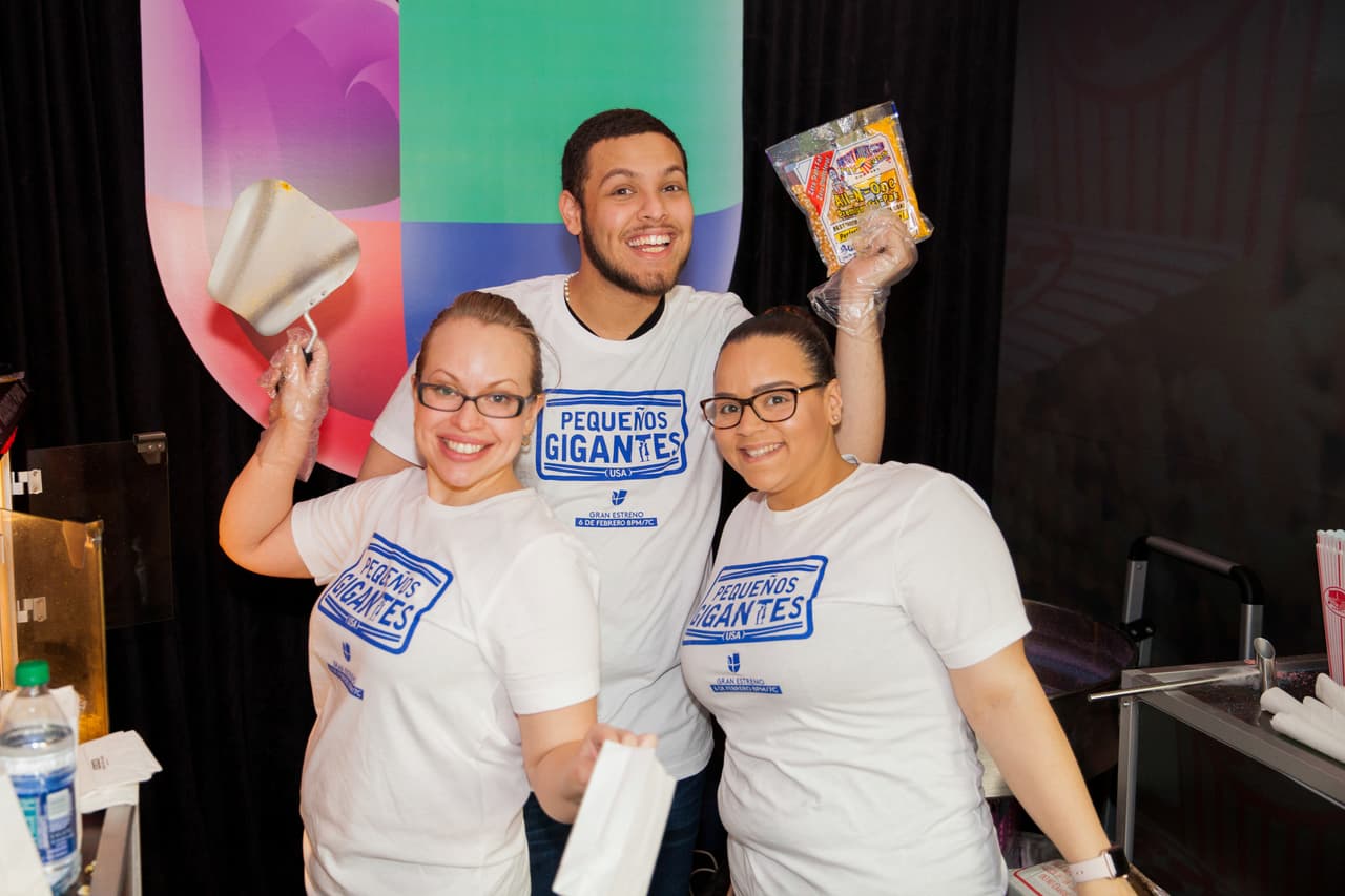 Hubo palomitas gratis para todos los asisentes.