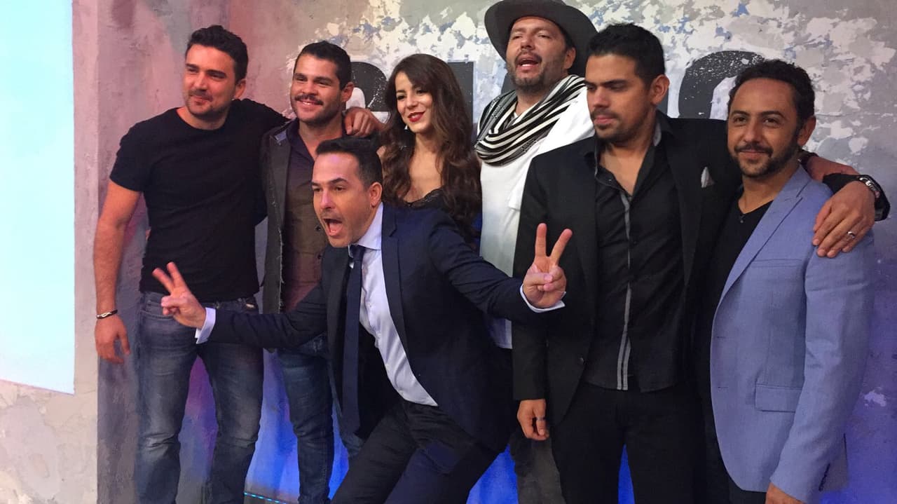 Marco de la O, Valentina Acosta, Rodrigo Abed, Humberto Busto y Silvana Aguirre se reunieron en el after show para platicar acerca de sus experiencias en la realización de 'El Chapo'.