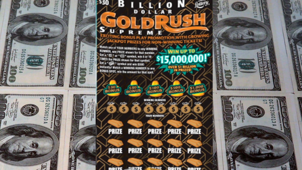 Hombre de 49 años en Florida se convierte en millonario con el raspadito de la lotería