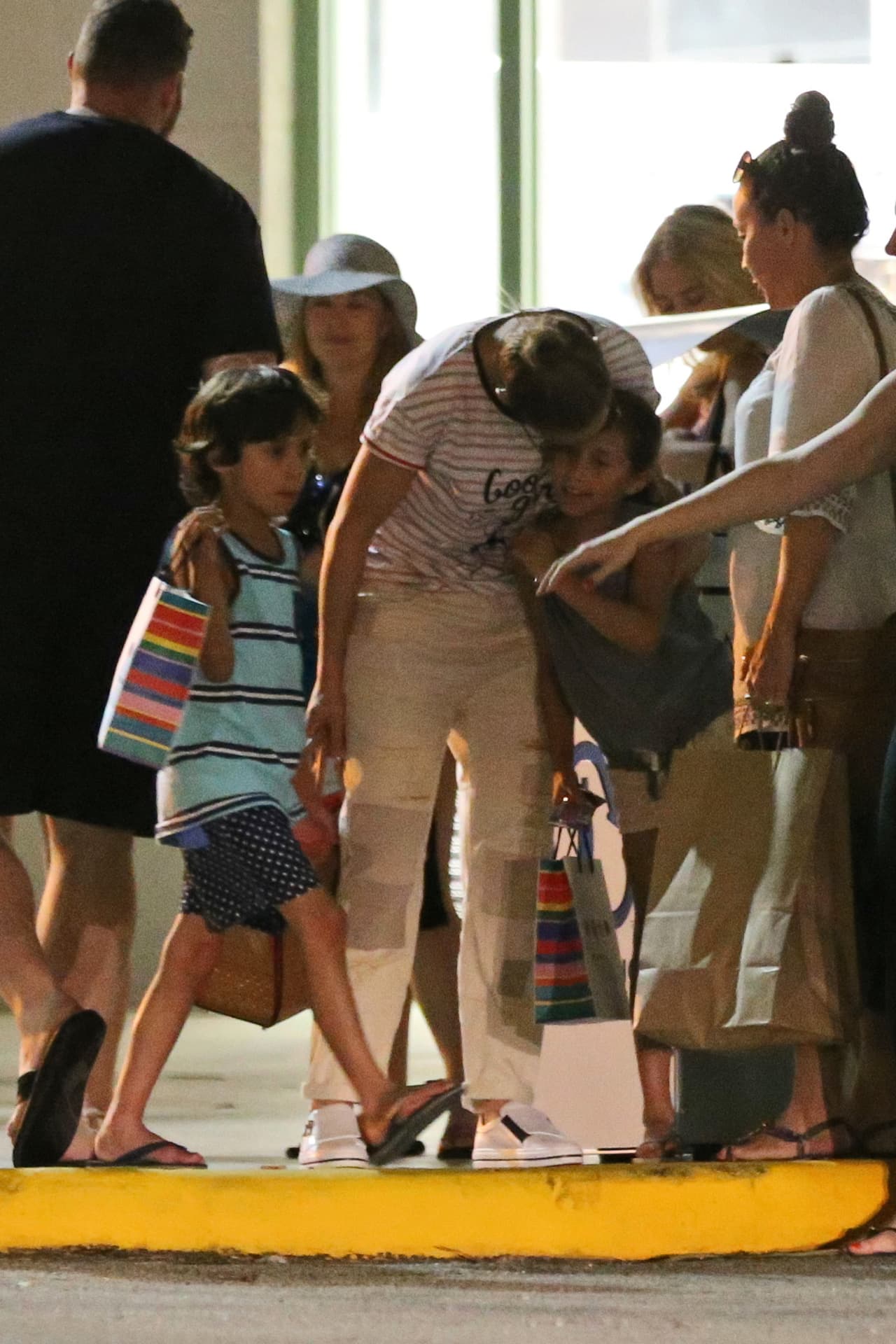 También llenó de abrazos a Emme.