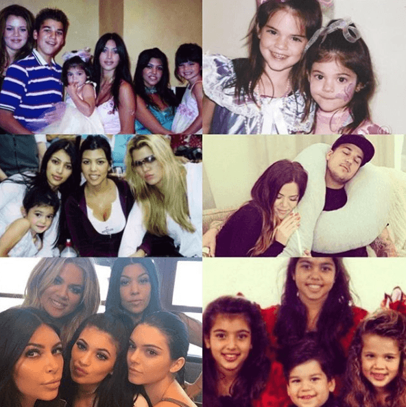 Es así como a través de su cuenta en Instagra la matriarca de las Kardashian-Jenner suele compartir imágenes de sus retoños, cuyas edades oscilan entre los 38 y 20 años.