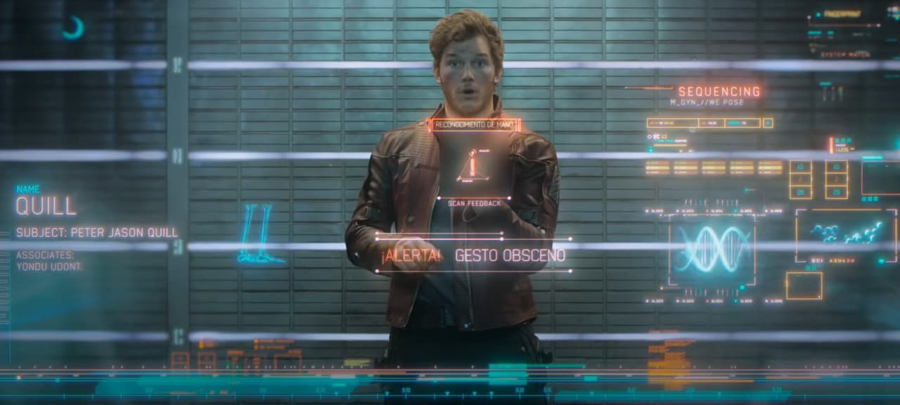 Chris Patt en 'Guardianes de la galaxia'