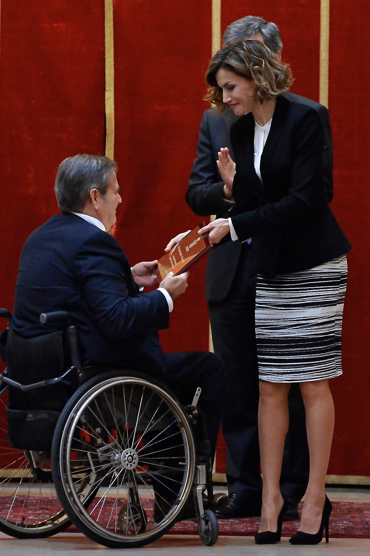 Se otorgaron reconocimientos a notables personas como a un juez con discapacidad.