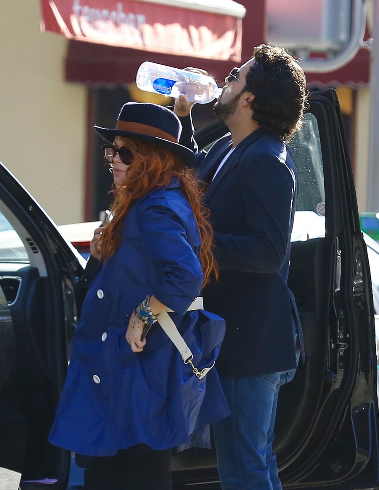 Aunque durante meses la diva ocultó su embarazo, pocas semanas antes de dar a luz reveló la buena noticia.