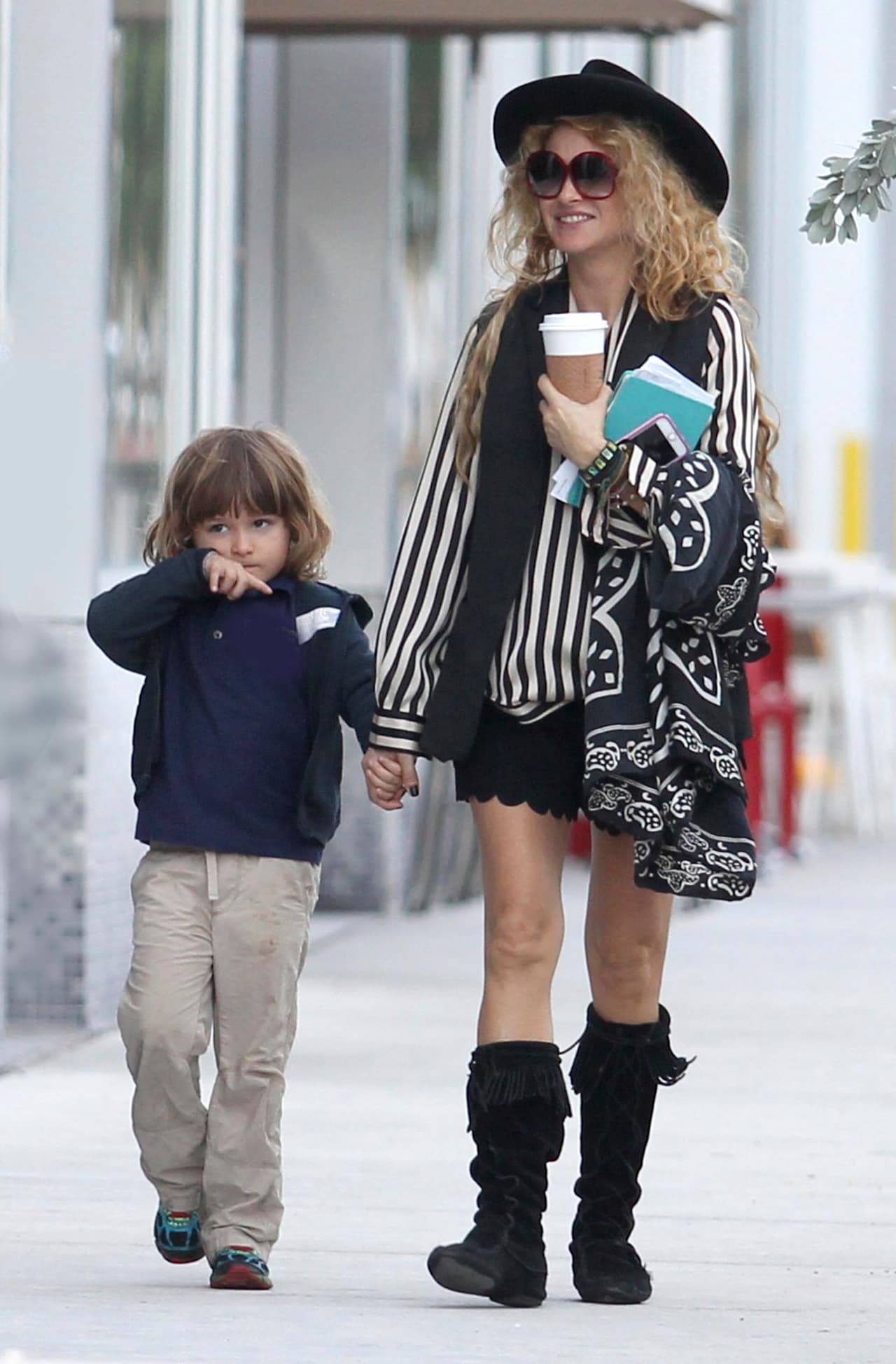 Andrea ya es hermanito mayor.