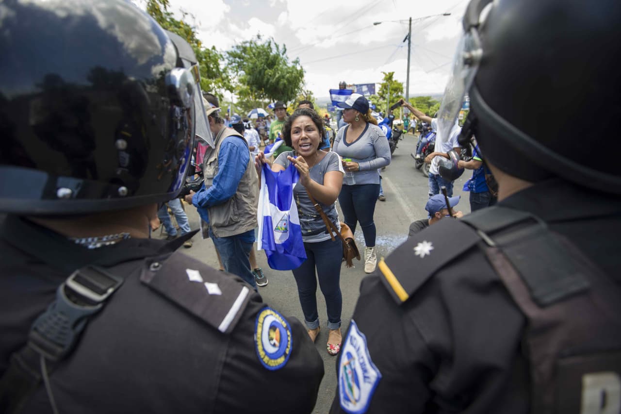 "Únanse a nosotros": la súplica de los manifestantes el día que los antimotines volvieron a las calles de Managua
