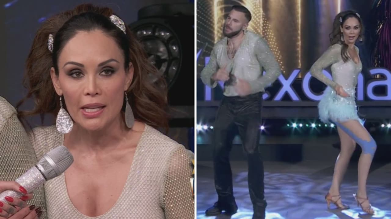 Actriz sufre doloroso incidente en Las Estrellas bailan en Hoy y aparece lesionada: juez la destroza con crítica