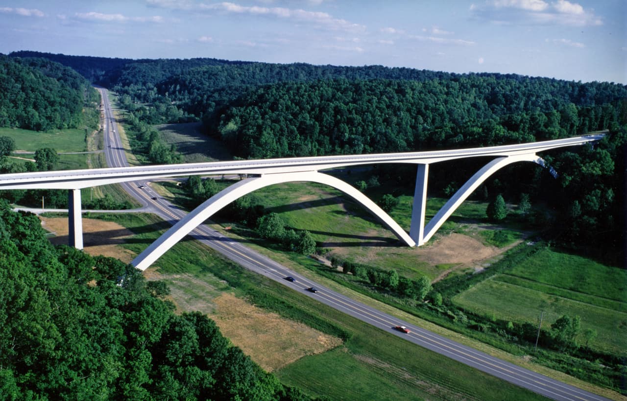 <b>Puesto 9. Natchez Trace Parkway</b>, una carretera que cruza los estados
<b> </b>Alabama, Mississippi y Tennessee: 6,362,439 visitas en 2018.