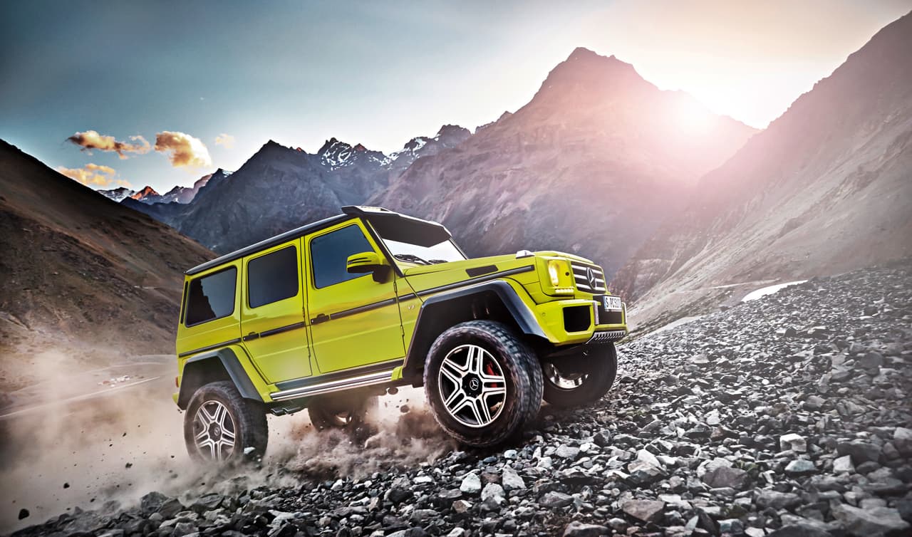 G500 4x4² cuenta con un motor de 4.0 litros V8 biturbo que entrega 415 HP y 450 lbs-pie de torque