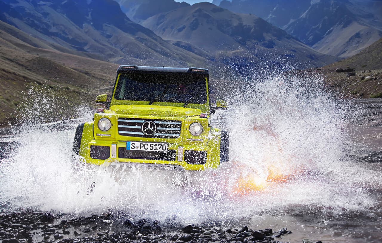 Así luce Mercedes-Benz G500 4x4², un vehículo todoterreno que podría llegar a Estados Unidos