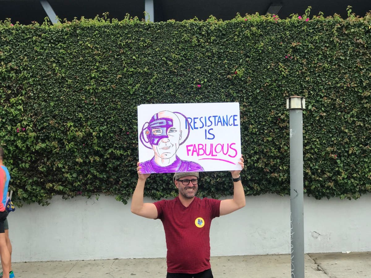 "La resistencia es fabulosa".