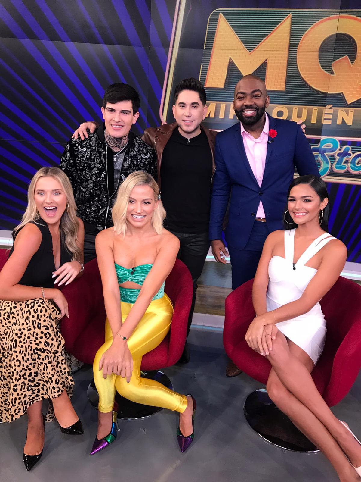 Fanny Lú, Brea Frank, Kiara Liz Ortega, El Bebeto, Adriel Favela, Kimberly Dos Ramos fueron presentados como los nuevos corcunsantes del reality show de Univision.