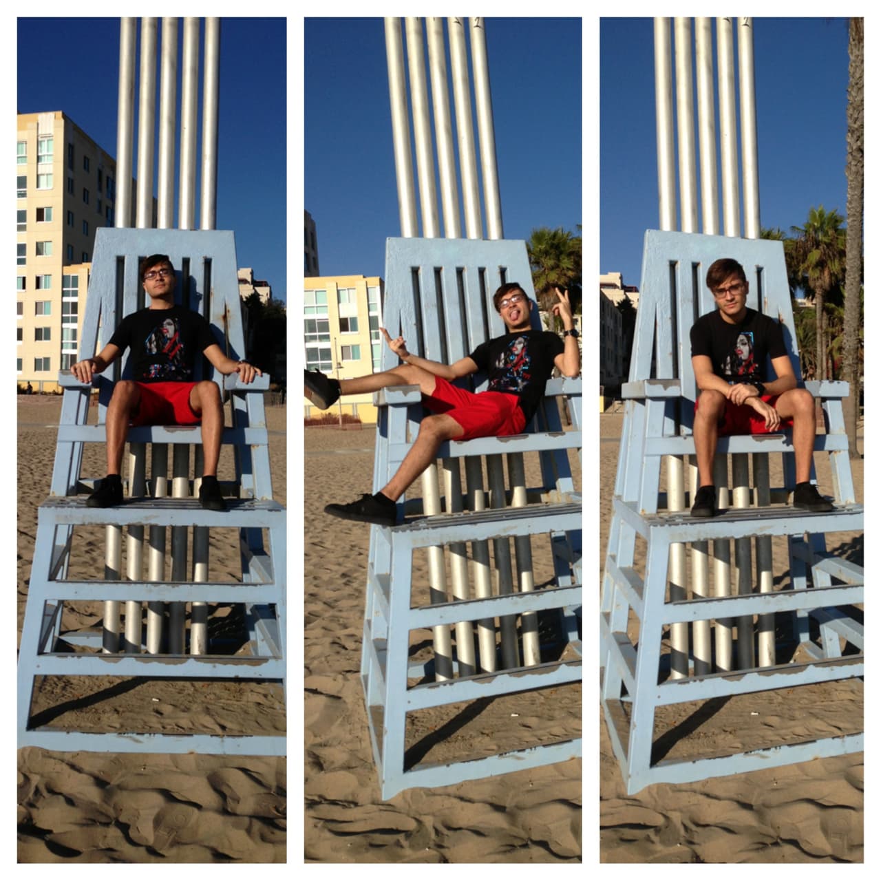 Jorge ama tanto la música que hasta canta mientras duerme. What a cutie!