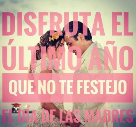 En el Día de las Madres, Billy publicó un sugerente mensaje para su esposa.