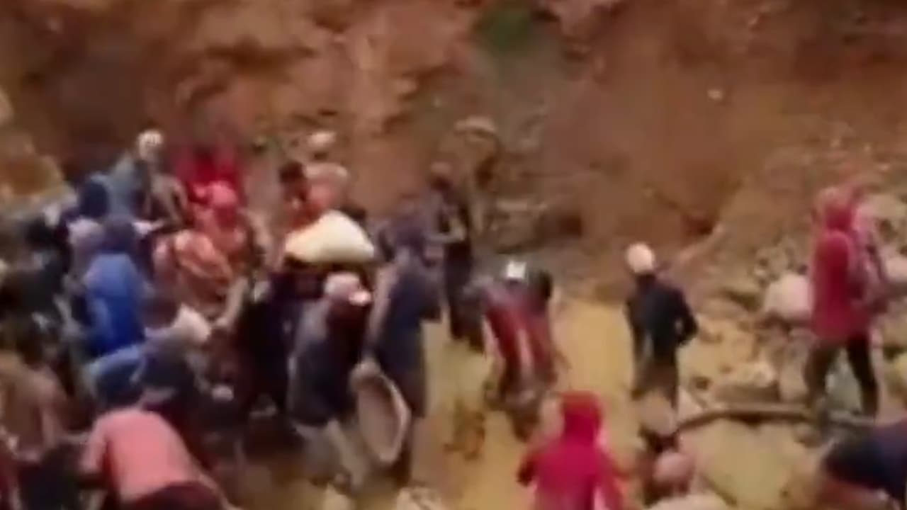 Así se derrumbó la mina venezolana que dejó decenas de muertos y hasta 100 personas atrapadas