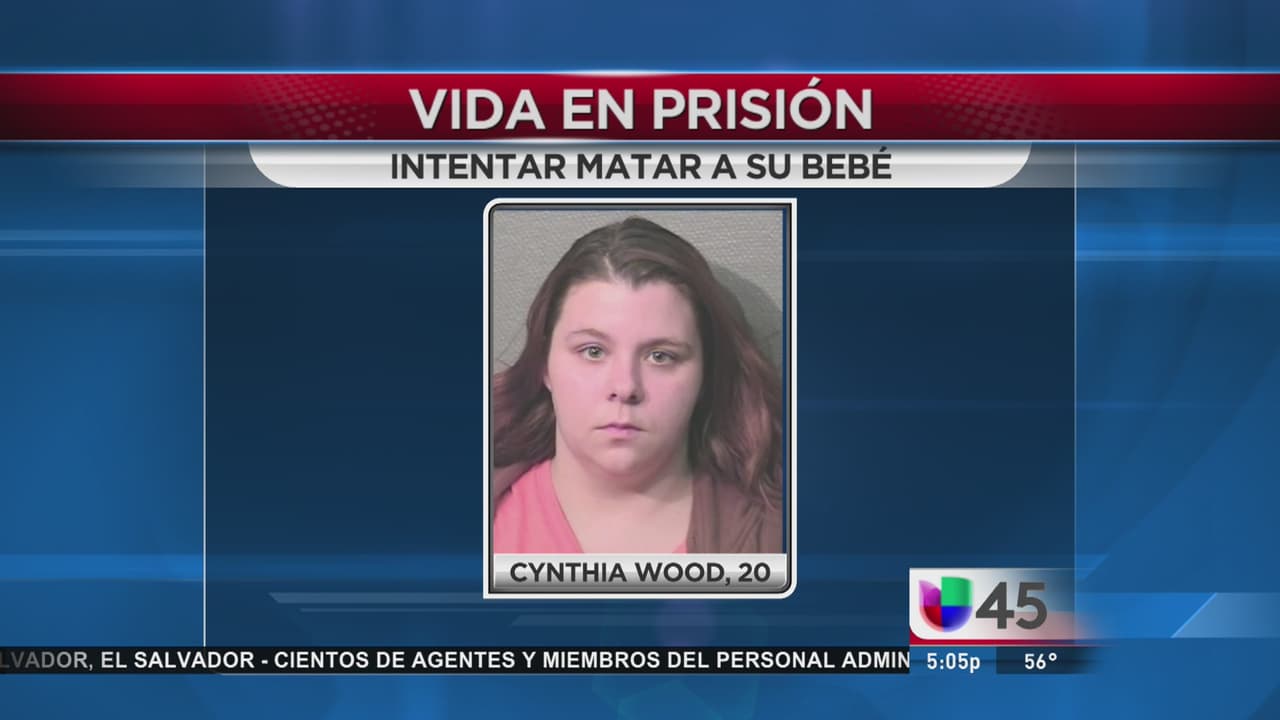 Cadena perpetua a madre que intentó asfixiar a su bebé