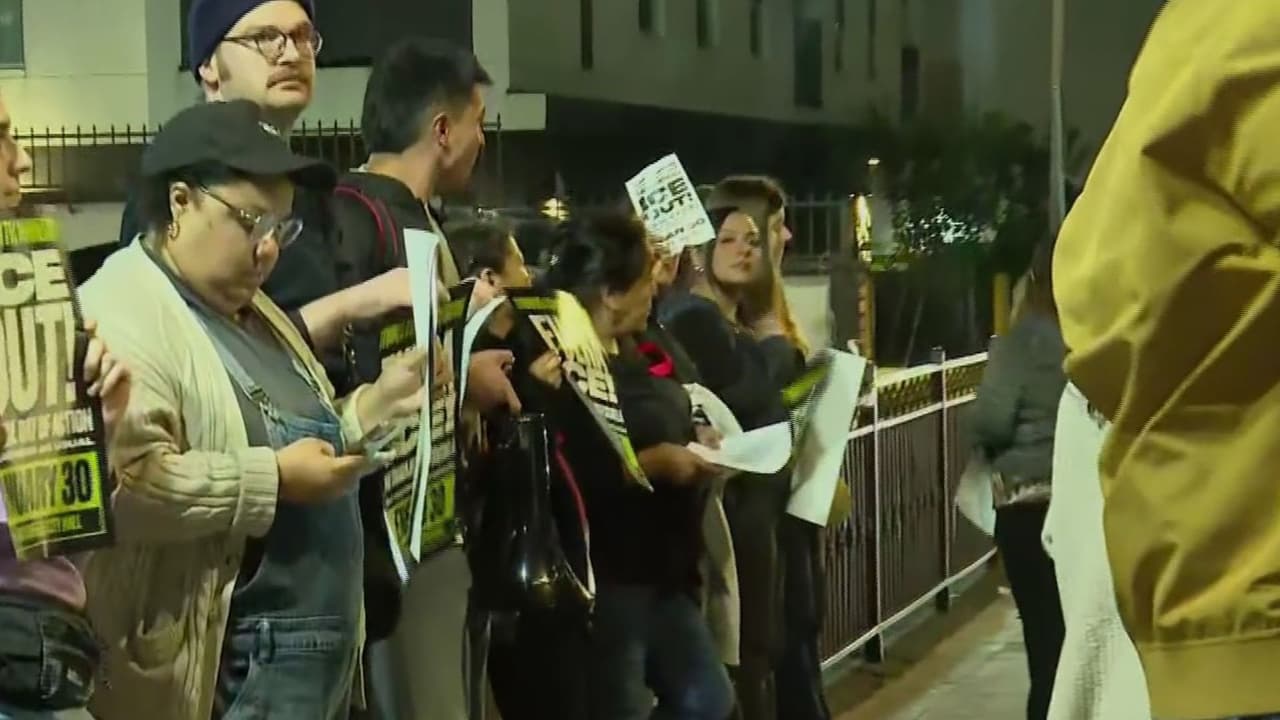 Protesta en Boyle Heights tras varios arrestos en redadas migratorias
