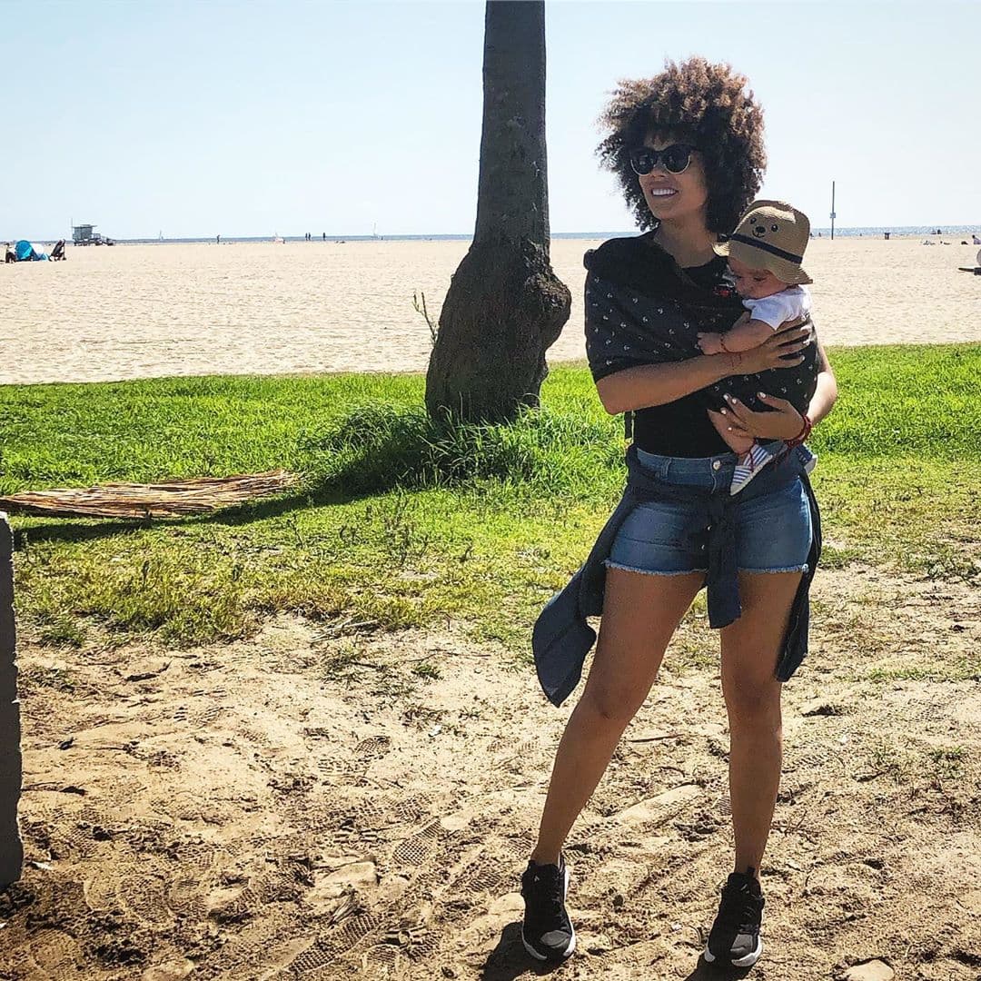 Mientras que Brenda Kellerman está en Los Ángeles con Tadeo y pese a la distancia, recordaron juntos a su bebé.