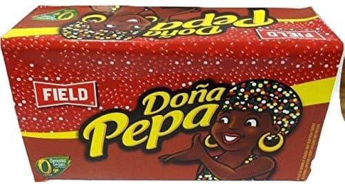 <b>Galletas</b> 
<b>Doña Pepa:</b>
<br>Estas galletas están inspiradas en el 'turrón de Doña Pepa', un famoso postre peruano preparado con capas de panqué que tienen una colorida cubierta de grageas. El nombre hace alusión a Josefa Marmarillo, a quien la tradición oral atribuye la creación del postre.