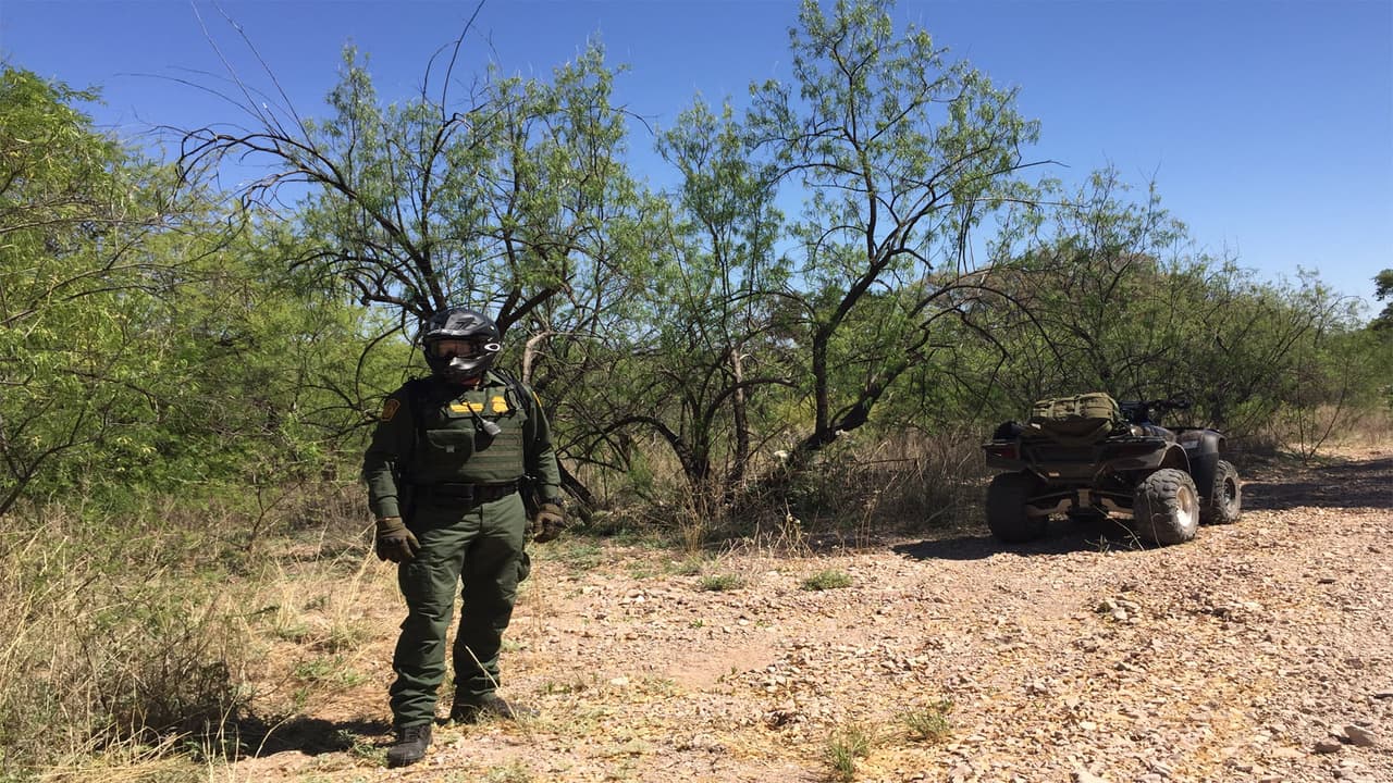 Un agente alertó a los participantes de nidos de abejas en el camino.