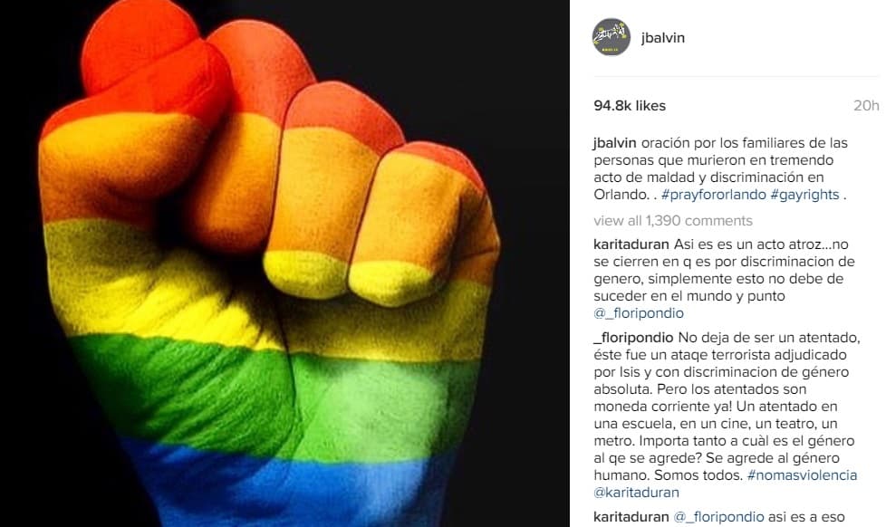 Con esta foto el ídolo del reggaetón manifestó su dolor y pidió una oración.