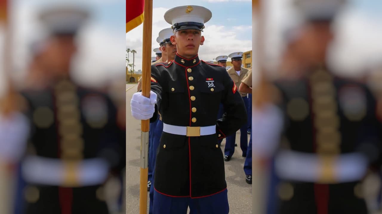 El hispano, nacido en El Salvador, emigró a los Estados Unidos en 2001 y se alistó a los marines en 2016.