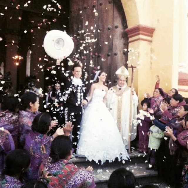 Fotos de la boda de Anahí y Manuel Velasco.