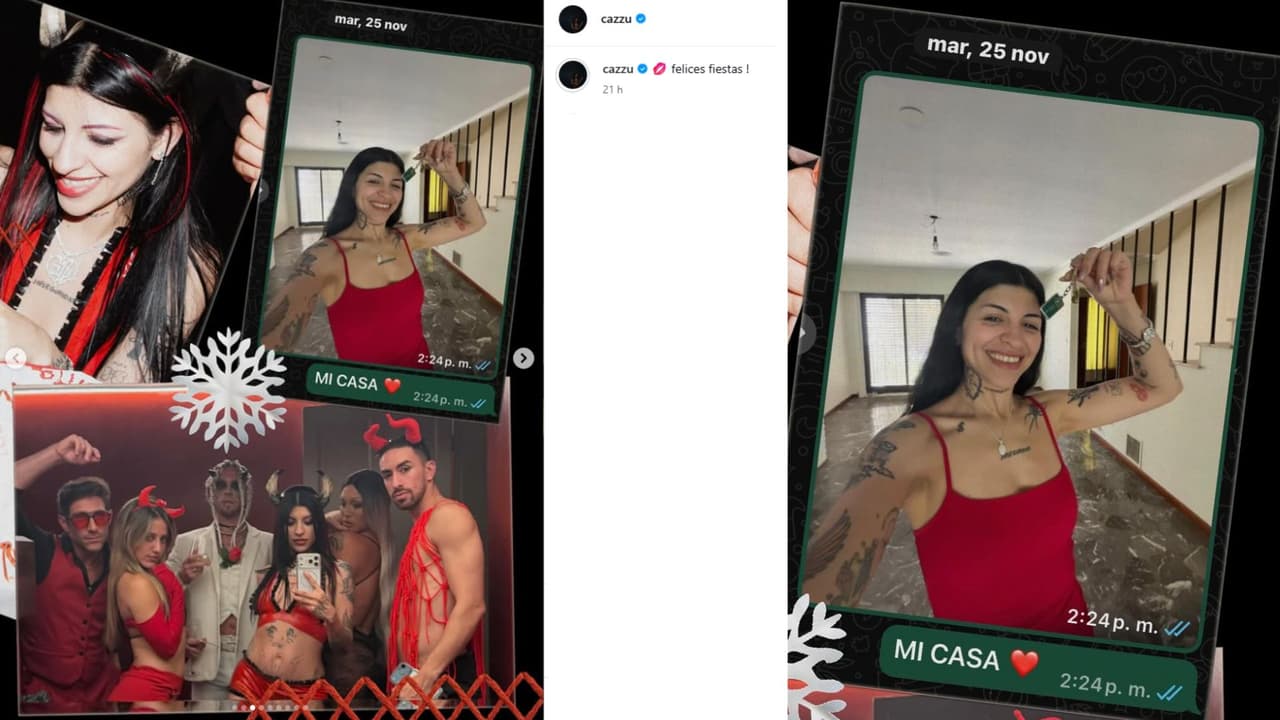 Cazzu presumió así su nueva casa.