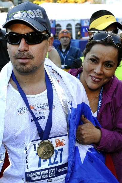 El minero recalcó repetidamente que completar el maratón era para él refrendar y motivar a la gente para "sentirse libres" y añadió fue "una señal de valentía y lucha contra mí mismo". Asimismo prometió volver para otro maratón y dijo "Quiero demostrar que puedo hacer un mejor tiempo sin este dolor".