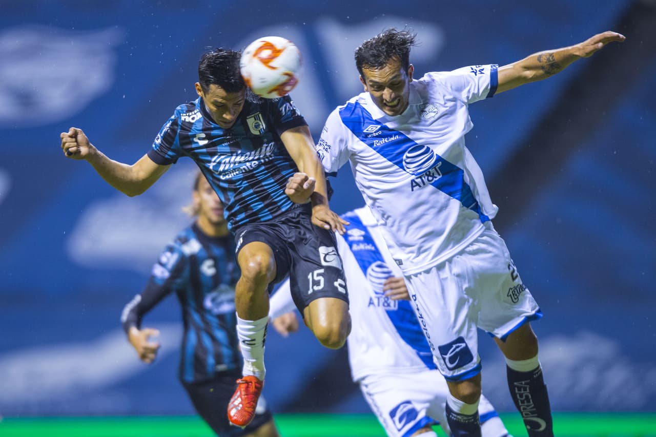 Puebla y Gallos repartieron puntos en el Cuauhtémoc | Los de Querétaro dejaron ir el triunfo y Puebla se levantó de un 3-1 para terminar 3-3 en la J12 del Guard1anes 2020.