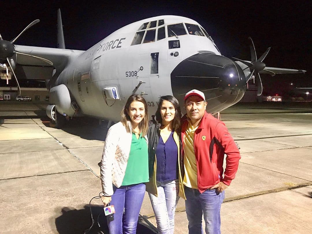 La tripulación y la prensa que estuvo presente en el recorrido extremo llegaron a tierra firme a las 3:00 am del día domingo 1 de septiembre. "Luego de 12 horas de vuelo y haber atravesado el ojo de huracan Dorian 4 veces, llegamos sanos y salvos, aunque un poco “turbulentos”, describió Maity en redes sociales.