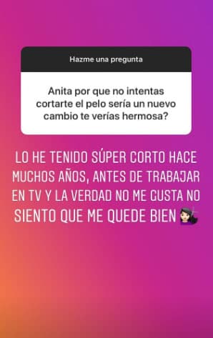 Actualmente vemos a la mexicana con una melena larga en color castaño, y a corto plazo no llevará el cabello por debajo de los hombros.