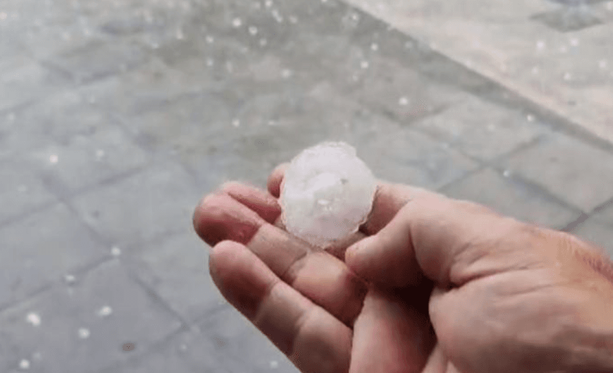 Del tamaño de pelotas de ping pong; tormenta de granizo azota el norte de Virginia