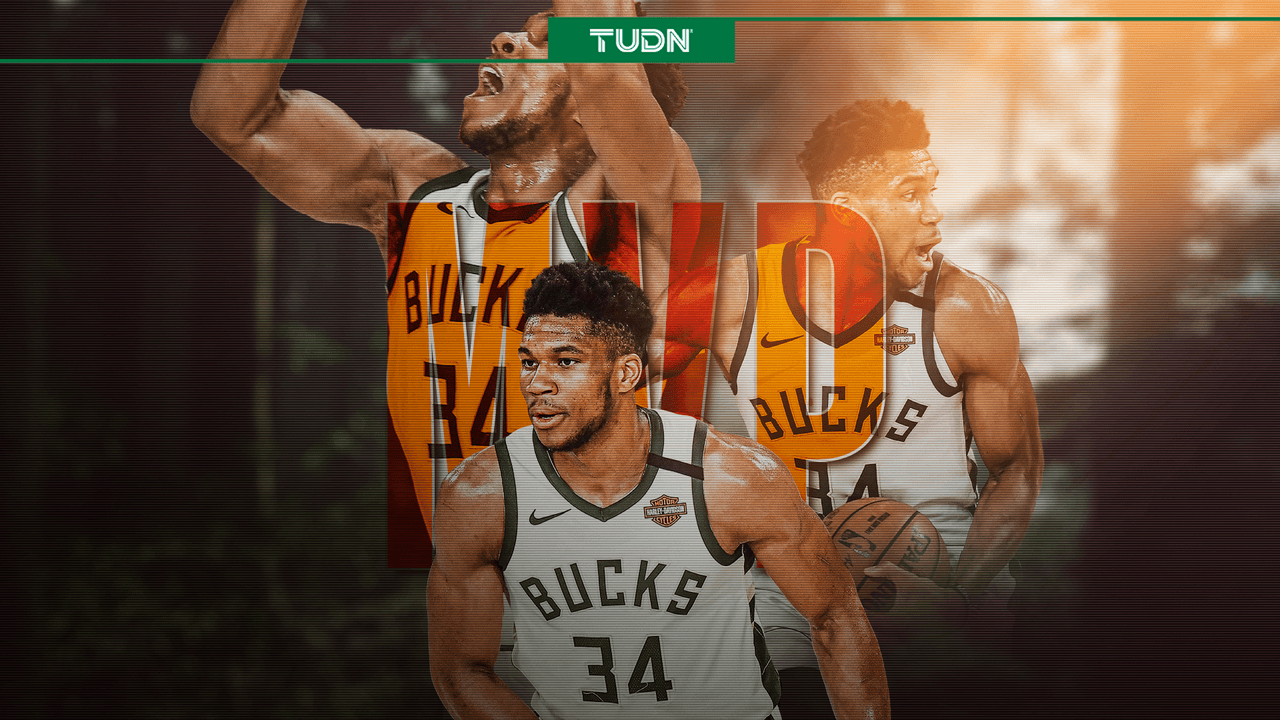 Giannis Antetokounmpo es nombrado como el MVP de la NBA