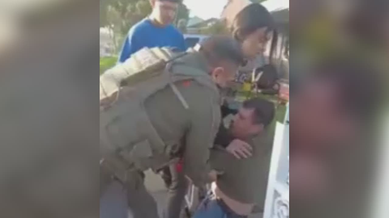 Familia de Long Beach denuncia violento enfrentamiento con presuntos agentes federales